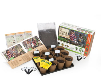 Un ‘kit’ de aromáticas para los niños